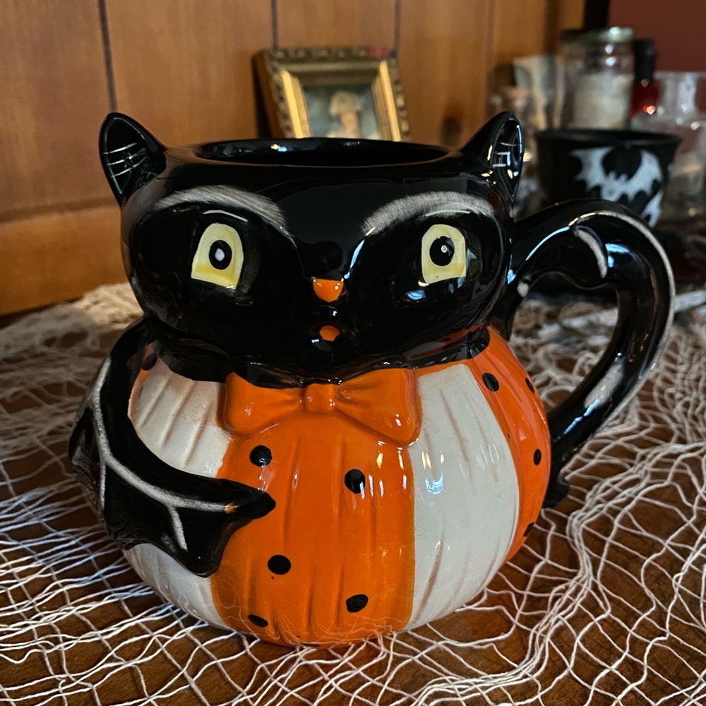 Johanna Parker Halloween Bat Mug